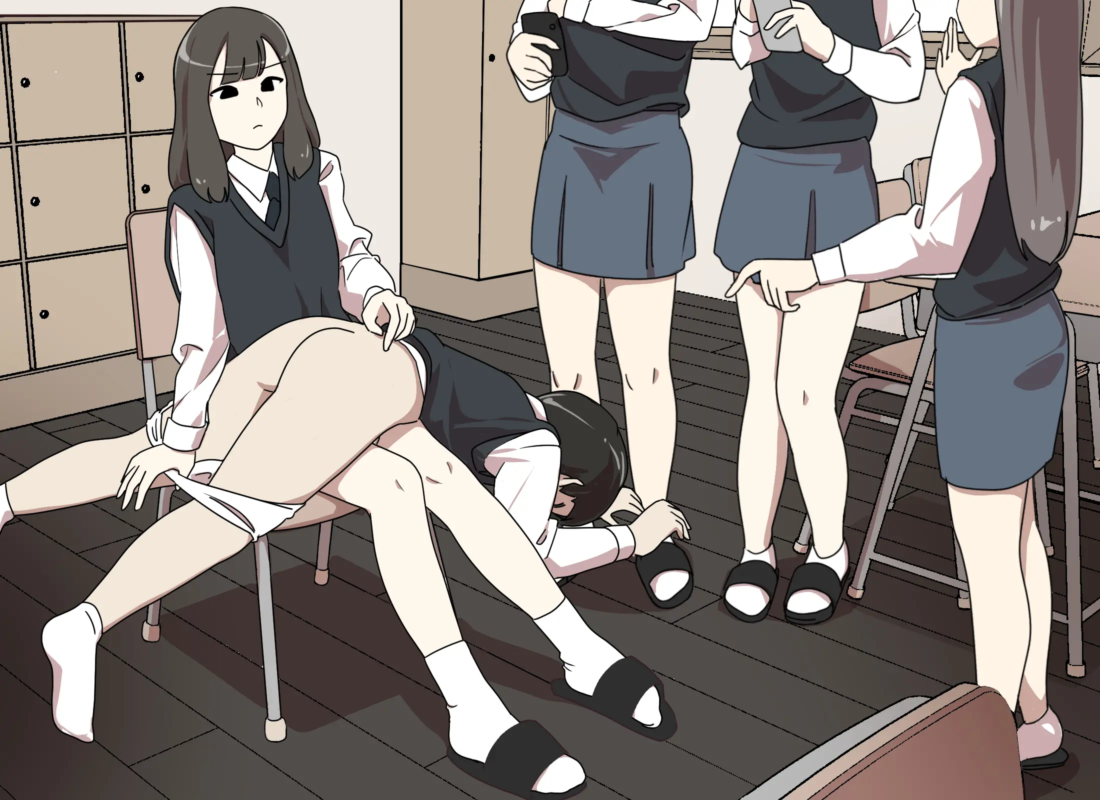 My Spanking Friends
